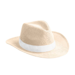 Cappello di carta con nastro in vari colori da personalizzare prima vista