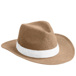 Cappello di carta con nastro in vari colori da personalizzare prima vista