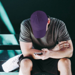 Classico cappellino 100% cotone 5 pannelli con chiusura in velcro seconda vista