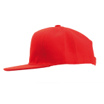 Cappellino 5 pannelli in cotone e poliestere con chiusura in velcro