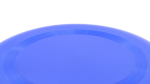 Classico frisbee di plastica per esterni in vari colori color blu terza vista