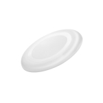 Classico frisbee di plastica per esterni in vari colori color bianco prima vista