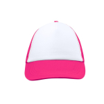 Cappellino trucker in poliestere a 5 pannelli con chiusura regolabile settima vista