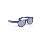 Occhiali da sole per bambini in vari colori con lenti nere color blu prima vista