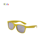Occhiali da sole per bambini in vari colori con lenti nere