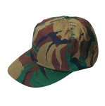 Cappellino a 5 pannelli in cotone e poliestere con design mimetico color mimetico