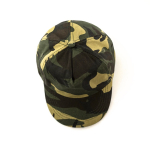 Cappellino a 5 pannelli in cotone e poliestere con design mimetico color mimetico prima vista