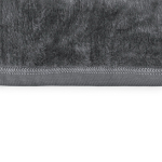 Berretto sportivo invernale in poliestere e pile da 280 g/m2 color grigio terza vista