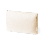 Custodia imbottita per laptop in cotone riciclato GRS 15'' color naturale prima vista