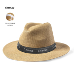 Cappello in paglia di carta con fascia regolabile all’interno