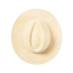 Cappello in paglia di carta con fascia regolabile all’interno seconda vista