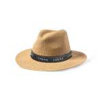Cappello in paglia di carta con fascia regolabile all’interno quarta vista