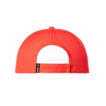 Cappellino in poliestere RPET per bambini con chiusura in velcro terza vista