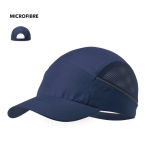 Cappello sportivo in microfibra con rete laterale