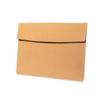 Custodia per laptop in sughero con interno imbottito 14'' color naturale seconda vista