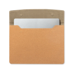 Custodia per laptop in sughero con interno imbottito 14'' color naturale terza vista