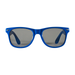 Occhiali da sole in stile retrò ideali per l’esterno UV400 color blu reale seconda vista frontale