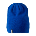 Berretto a coste elasticizzato a doppio strato Elevate Life color blu reale seconda vista frontale