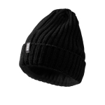 Berretto a coste elasticizzato e flessibile Elevate Life color nero