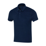 Polo unisex in spugna con tocco ultra morbido 230 g/m2 Elevate NXT color blu mare