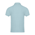 Polo unisex in spugna con tocco ultra morbido 230 g/m2 Elevate NXT color azzurro pastello seconda vista posteriore