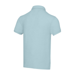 Polo unisex in spugna con tocco ultra morbido 230 g/m2 Elevate NXT color azzurro pastello terza vista posteriore