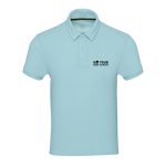 Polo unisex in spugna con tocco ultra morbido 230 g/m2 Elevate NXT vista area di stampa