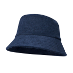Cappello da pescatore in spugna riciclata extra morbido 230 g/m2 color blu mare