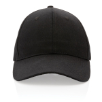 Cappellino in cotone riciclato 6 pannelli con tracciante Aware 280g/m2 seconda vista