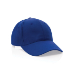 Cappellino in cotone riciclato 6 pannelli con tracciante Aware 280g/m2