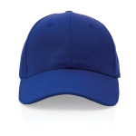 Cappellino in cotone riciclato 6 pannelli con tracciante Aware 280g/m2 seconda vista
