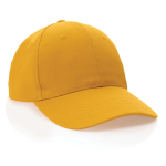 Cappellino in cotone riciclato 6 pannelli con tracciante Aware 280g/m2 settima vista
