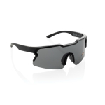 Occhiali sportivi con lenti polarizzate e materiali ecologici UV400 color nero