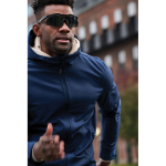 Occhiali sportivi con lenti polarizzate e materiali ecologici UV400 color nero vista ambiente 2