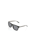 Occhiali da sole ecologici polarizzati con protezione UV400 Swiss Peak color nero vista area di stampa
