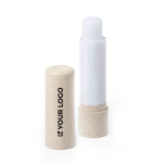 Balsamo labbra con aroma di vaniglia con SPF15 da personalizzare vista area di stampa