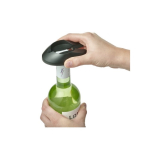 Apribottiglie elettrico con finitura opaca e taglia capsule color nero