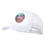 Cappello 5 pannelli con rete posteriore e chiusura regolabile in plastica seconda vista
