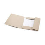 Cartellina ecologica in cartone riciclato con chiusura elastica quinta vista