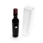 Cavatappi magnetico a forma di bottiglia di vino con apribottiglie color nero quarta vista