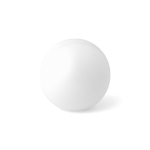 Pallina antistress in PU lucida in vari colori da personalizzare color bianco prima vista