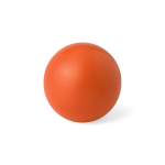 Pallina antistress in PU lucida in vari colori da personalizzare color arancione prima vista