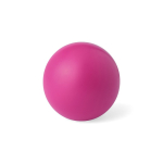 Pallina antistress in PU lucida in vari colori da personalizzare color fucsia prima vista