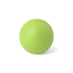 Pallina antistress in PU lucida in vari colori da personalizzare color verde chiaro  prima vista