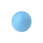 Pallina antistress in PU lucida in vari colori da personalizzare color azzurro prima vista