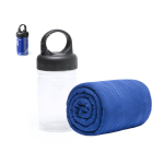 Asciugamano sportivo in materiale refrigerante protezione UV50 90x30cm