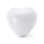 Antistress a forma di cuore in vari colori personalizzabile color bianco prima vista