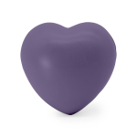 Antistress a forma di cuore in vari colori personalizzabile color viola prima vista
