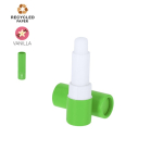 Burrocacao con protezione SPF15 in confezione di cartone riciclato FSC color verde