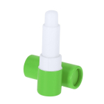 Burrocacao con protezione SPF15 in confezione di cartone riciclato FSC color verde terza vista